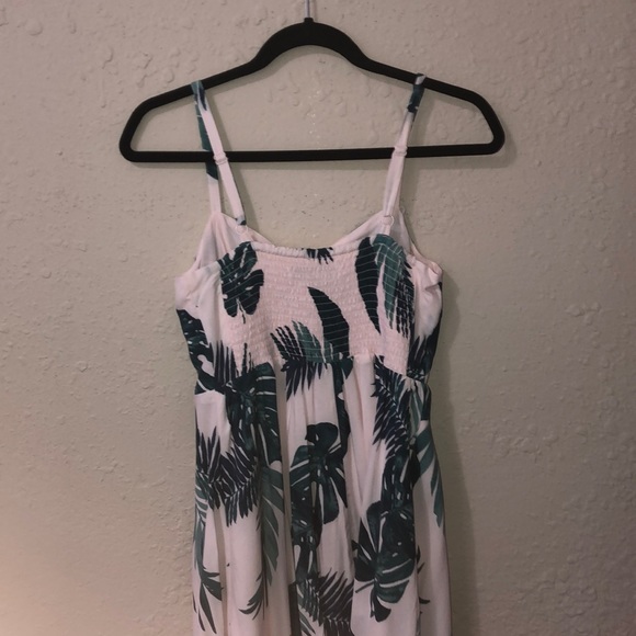 Pink Leaves Cami Slip Dress - Picture 3 of 3